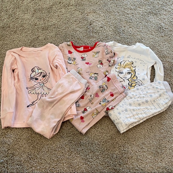 Other - Toddler girls pajama bundle Sz 3T